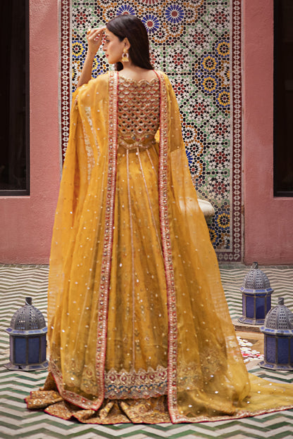 Anmol Baloch - Mystic Marigold Maxi, Lehenga and Dupatta | 60% OFF