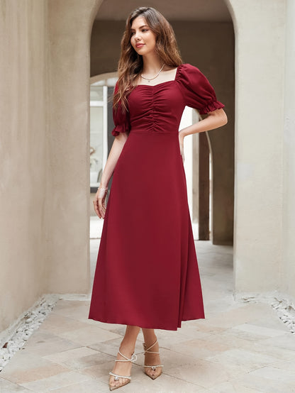 Solid Maroon maxi - COD