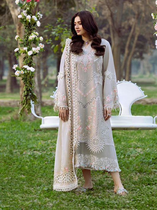Durefishan Saleem - Eiya Shirt, Trouser and Dupatta - COD | 40% OFF