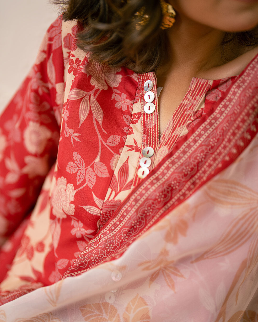 Antique shirt and Dupatta - COD | 30% OFF