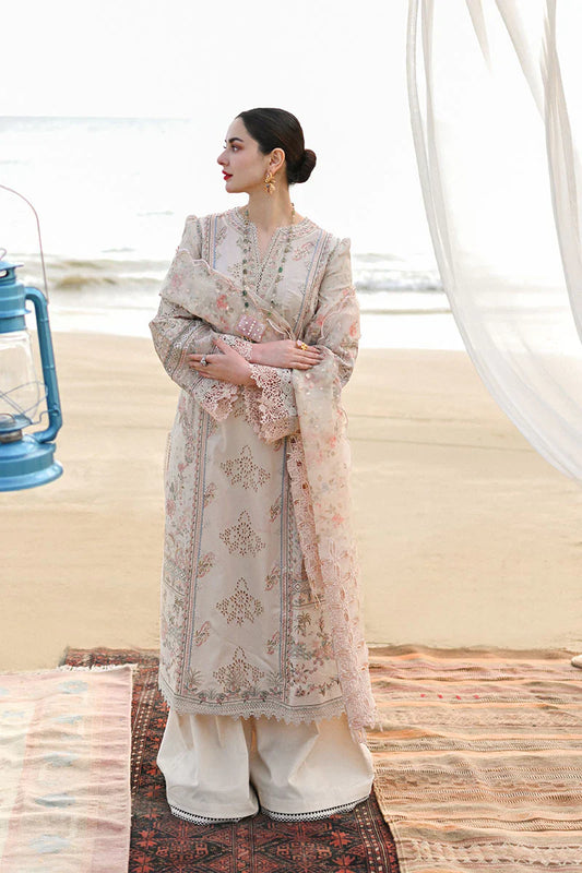 Hania Aamir - Rya Shirt, Trouser with Dupatta - COD | 40% OFF