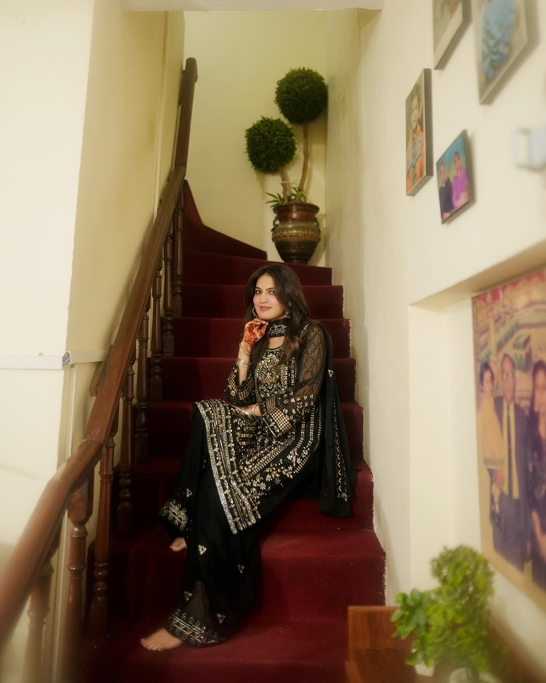 Noory Shirt, Flapper and Dupatta - COD | 40% OFF