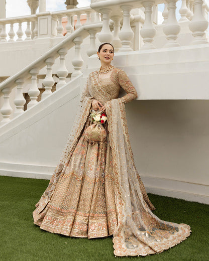 Hania Aamir - Jemina Choli Lehenga with Dupatta - COD | 20% OFF