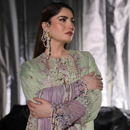 Neelam Muneer - Nectar Mirage Shirt, Trouser and Dupatta set | 50% OFF