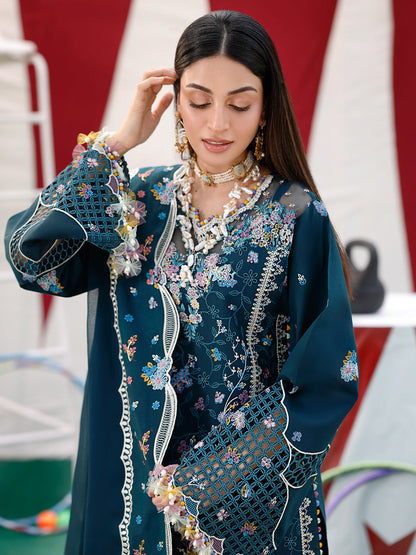 Anmol Baloch - Fica Shirt, Trouser and Dupatta Set - COD | 50% OFF