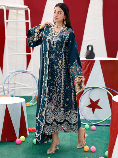 Anmol Baloch - Fica Shirt, Trouser and Dupatta Set - COD | 50% OFF