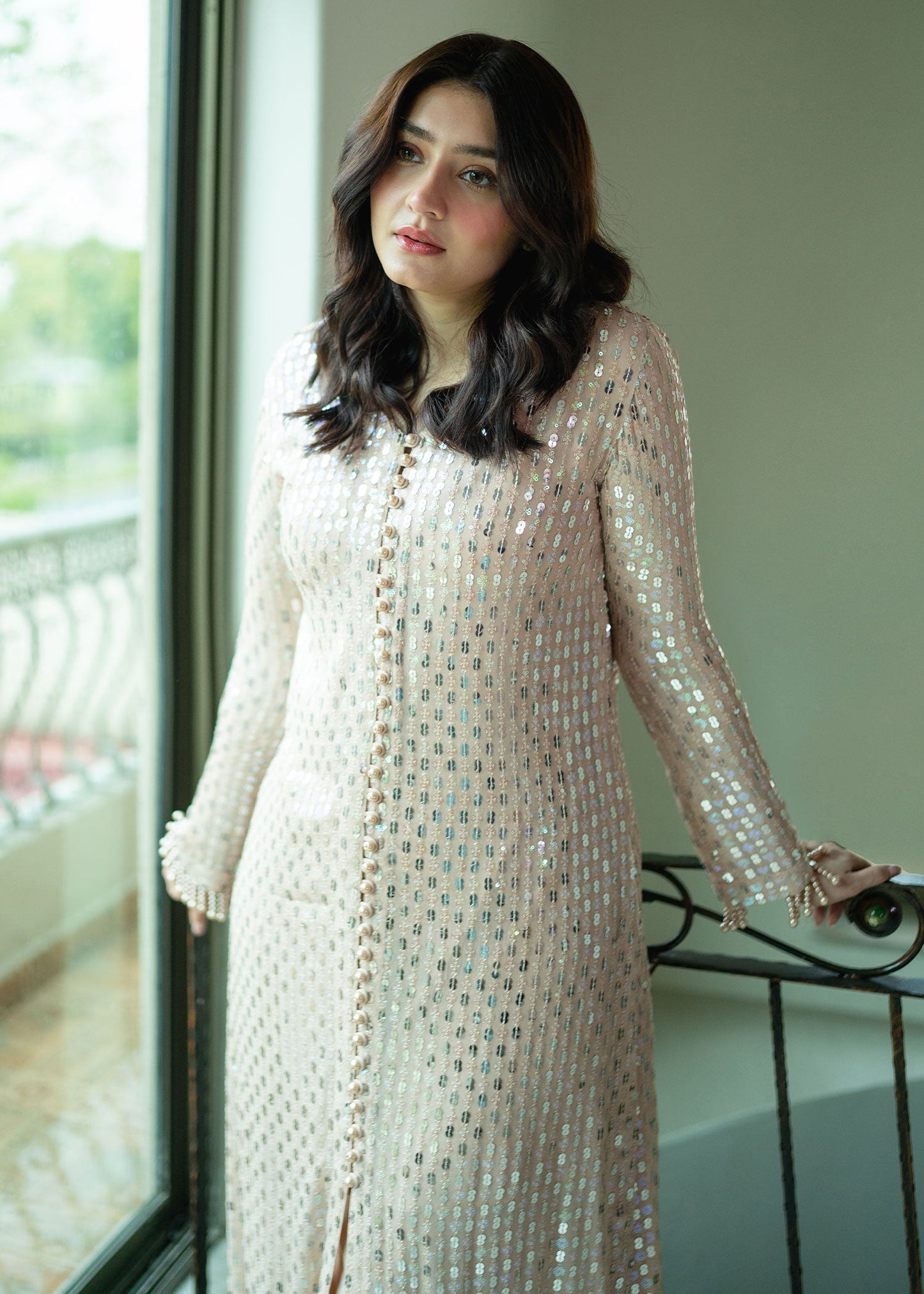 Durefishan Saleem - Kirai Kurta and Trouser - COD | 60% OFF