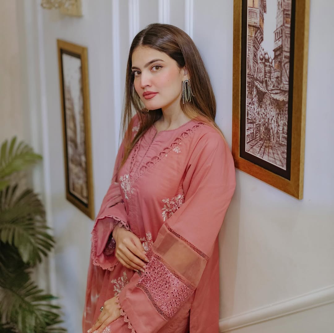 Iqra Kanwal - Mehr Shirt, Trouser and Dupatta - COD | 30% OFF