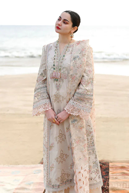 Hania Aamir - Rya Shirt, Trouser with Dupatta - COD | 40% OFF