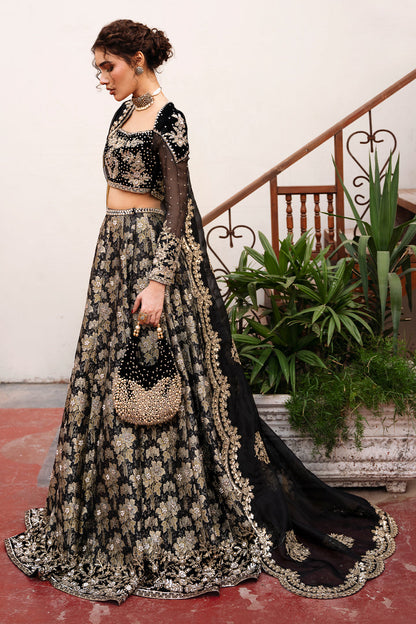 Hira Faisal -  Noor Jahan Crop Top, Skirt and Dupatta | 60% OFF