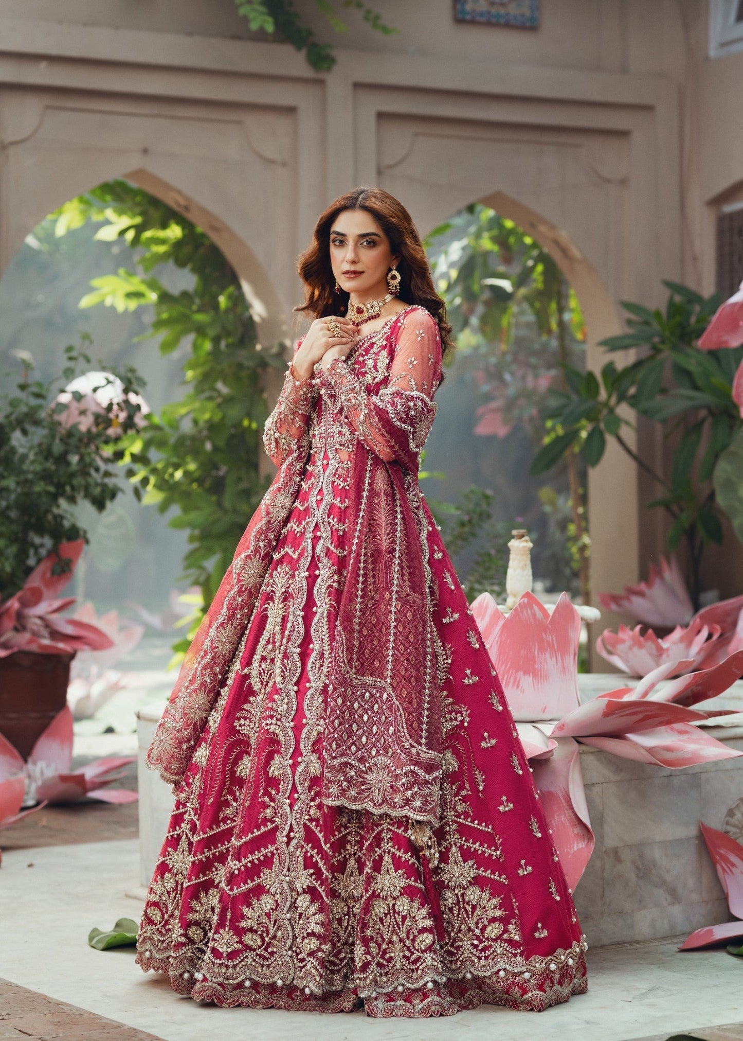 Maya Ali - Hannah Gown and Dupatta set | 60% OFF