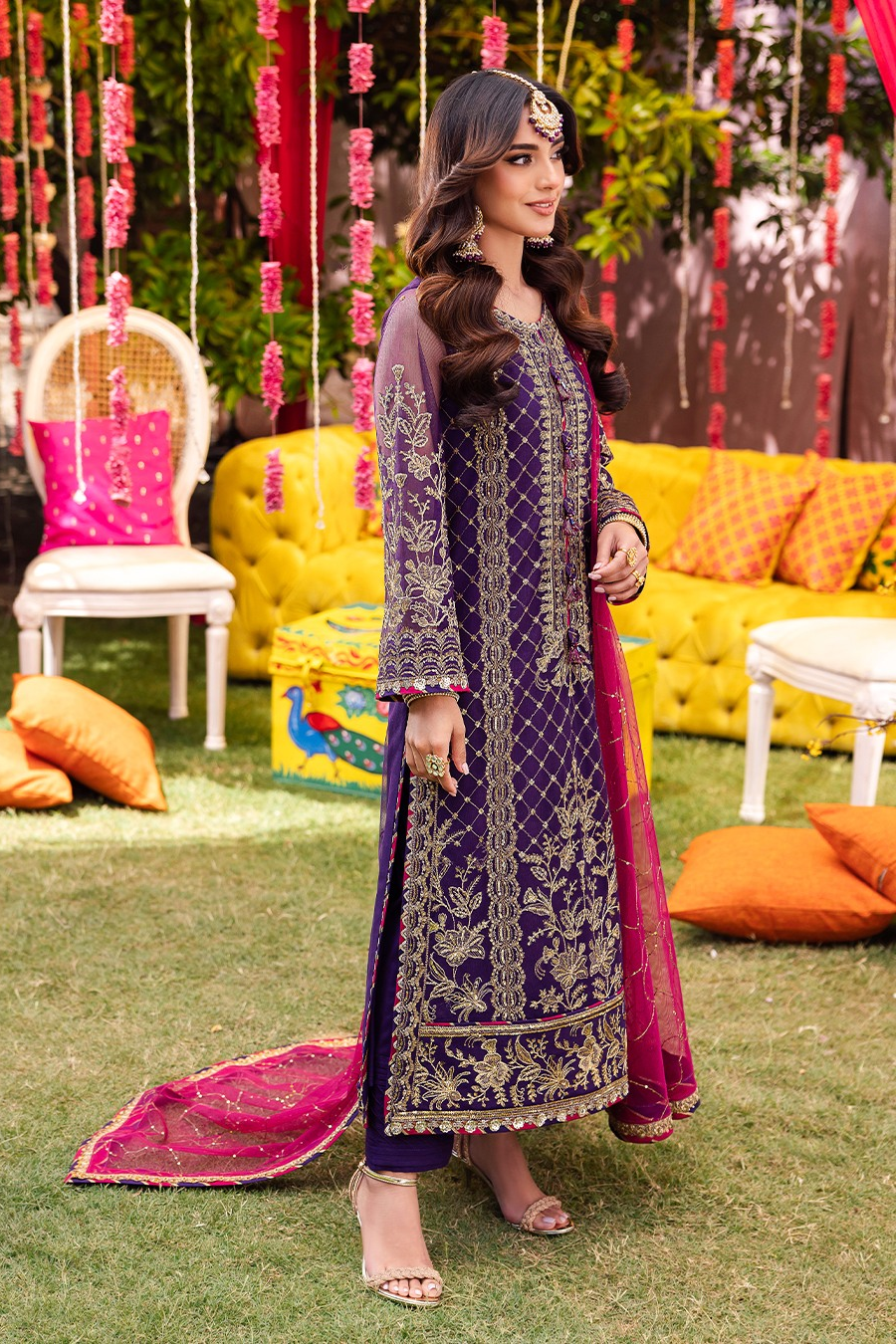 Iqra Aziz - Lera Shirt, Trouser with Dupatta - COD | 50% OFF