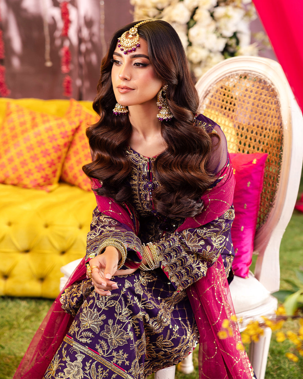 Iqra Aziz - Lera Shirt, Trouser with Dupatta - COD | 50% OFF