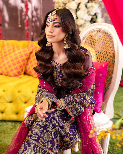 Iqra Aziz - Lera Shirt, Trouser with Dupatta - COD | 50% OFF