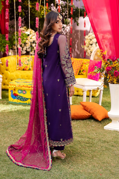 Iqra Aziz - Lera Shirt, Trouser with Dupatta - COD | 50% OFF