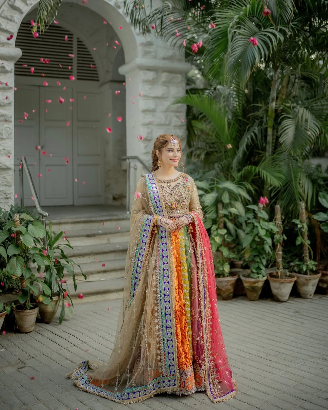 Neelam Muneer -  Mesuri Shirt, Lehenga and Dupatta Outfit | COD | 50% OFF