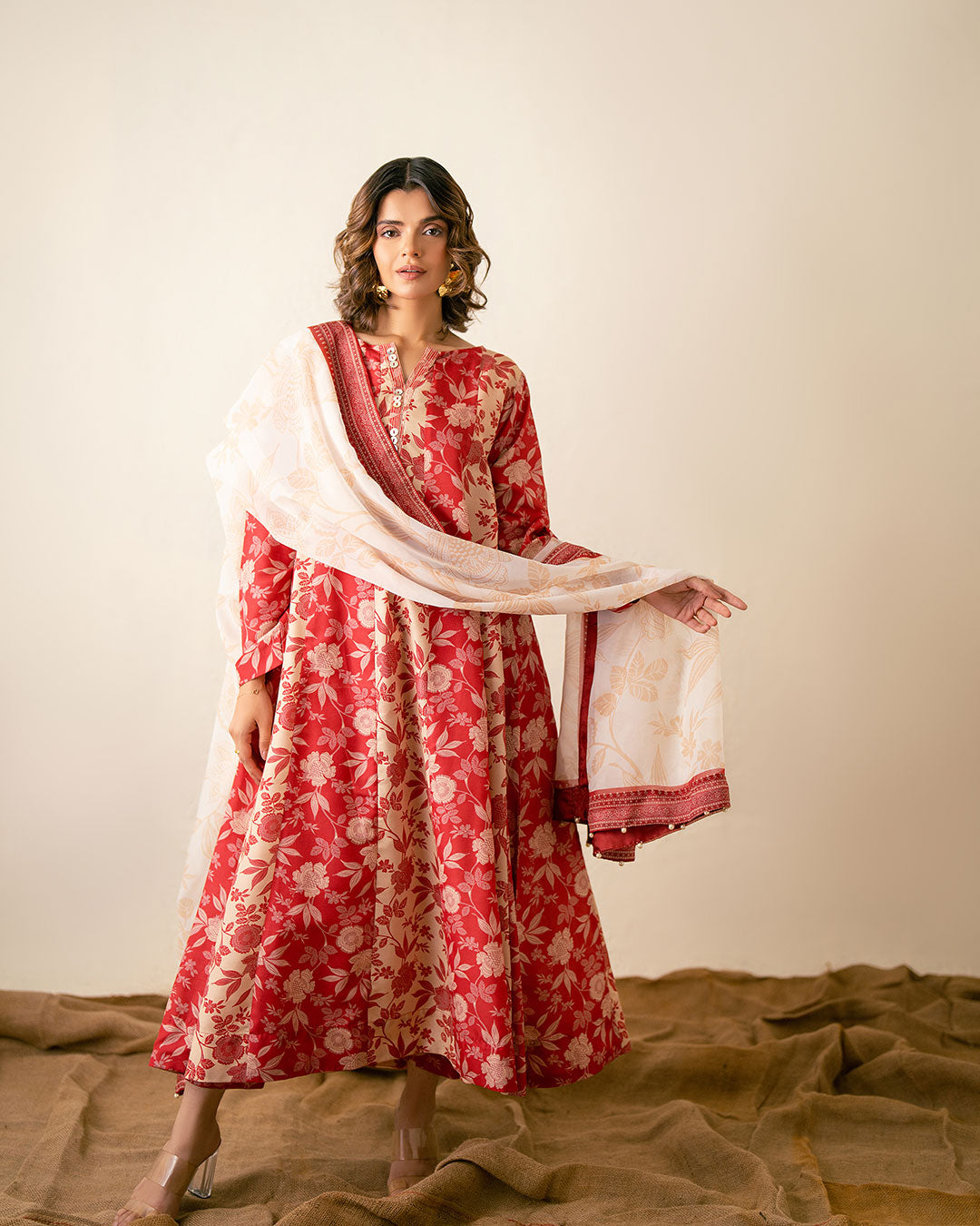 Antique shirt and Dupatta - COD | 30% OFF