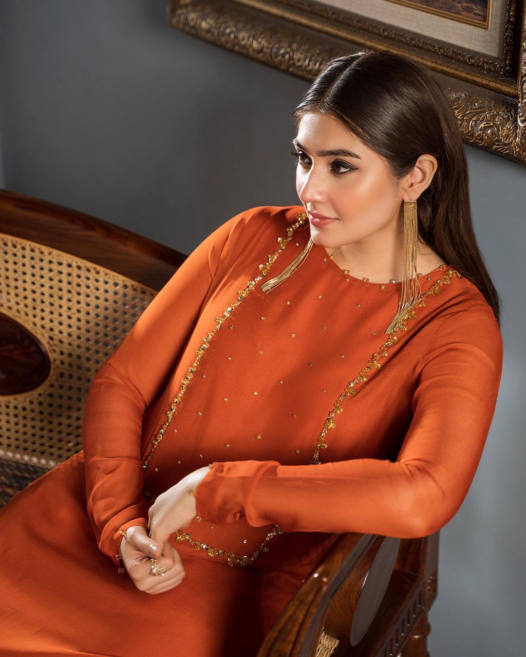 Durefishan Saleem - Niar Shirt, Pants and Dupatta outfit | 50% OFF