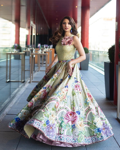 Ramsha Khan - Chic Flower Maxi | 50% OFF