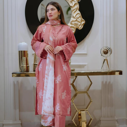 Iqra Kanwal - Mehr Shirt, Trouser and Dupatta - COD | 30% OFF