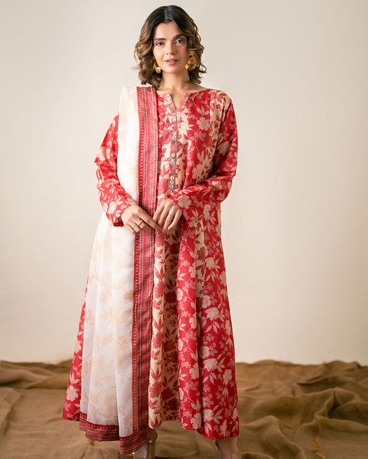 Antique shirt and Dupatta - COD