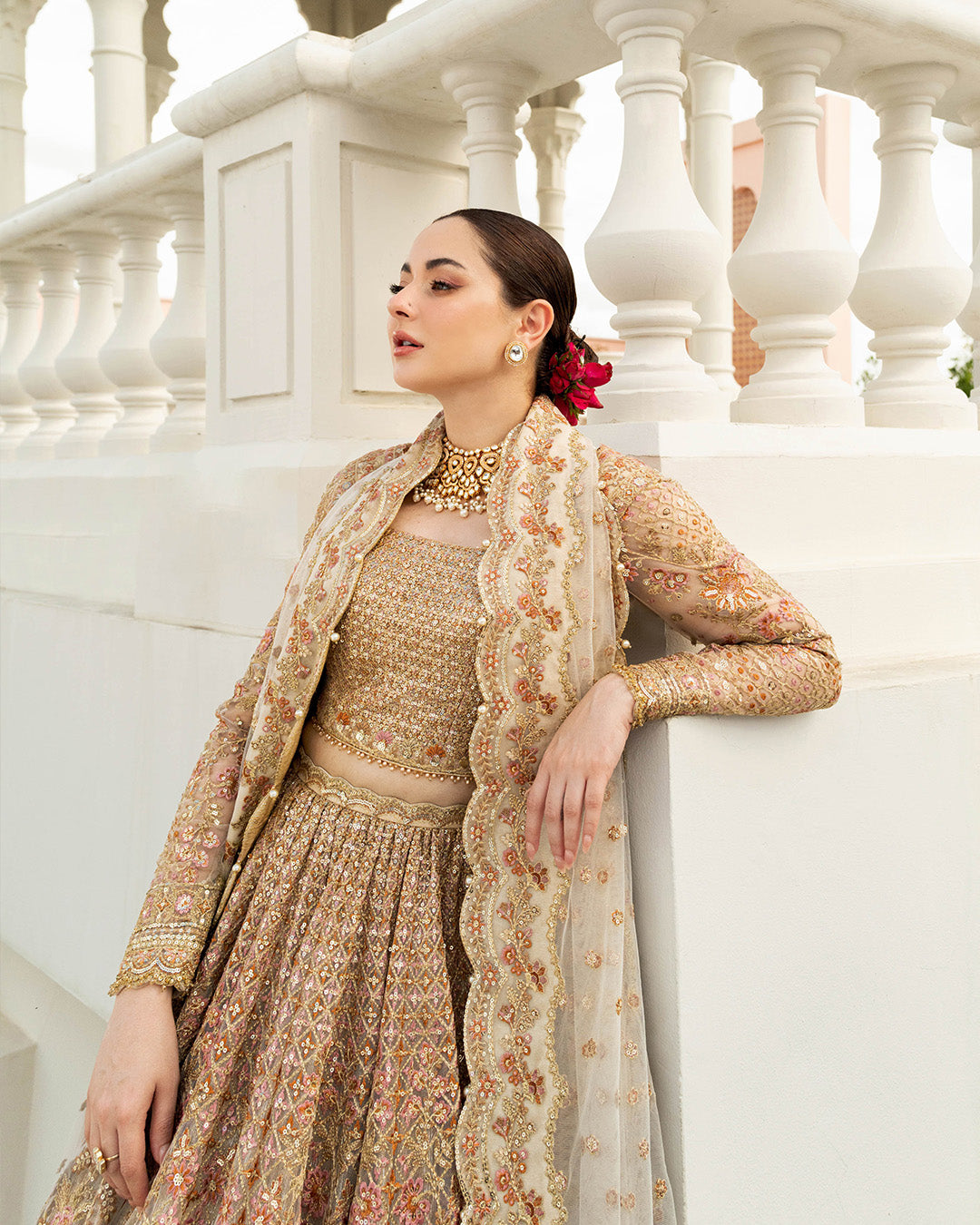 Hania Aamir - Jemina Choli Lehenga with Dupatta - COD | 20% OFF