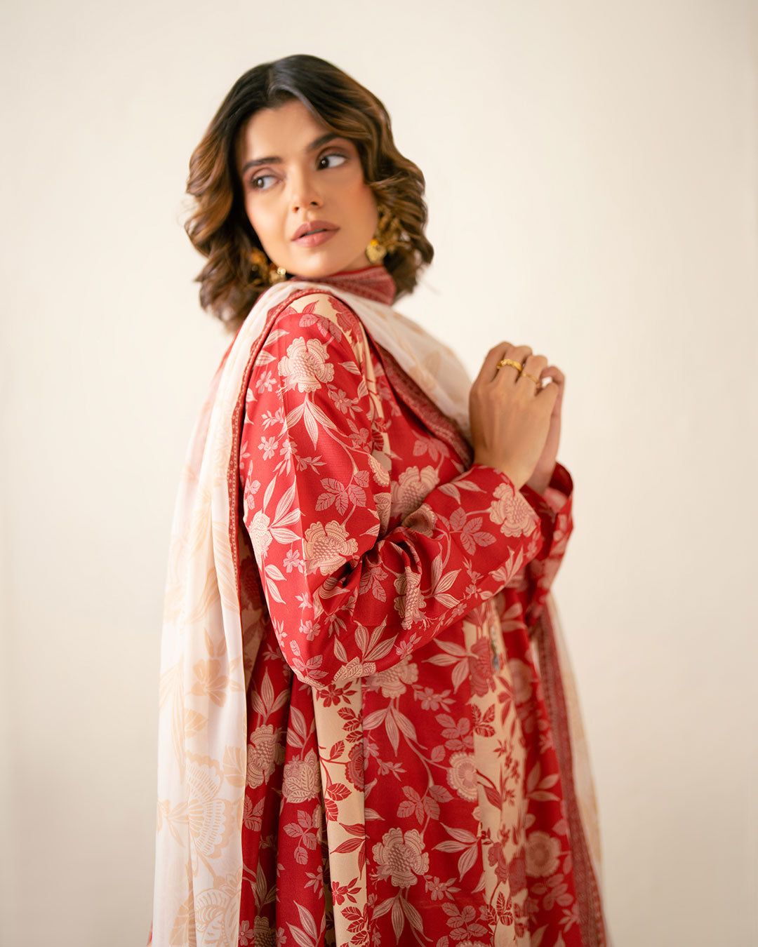 Antique shirt and Dupatta - COD | 30% OFF