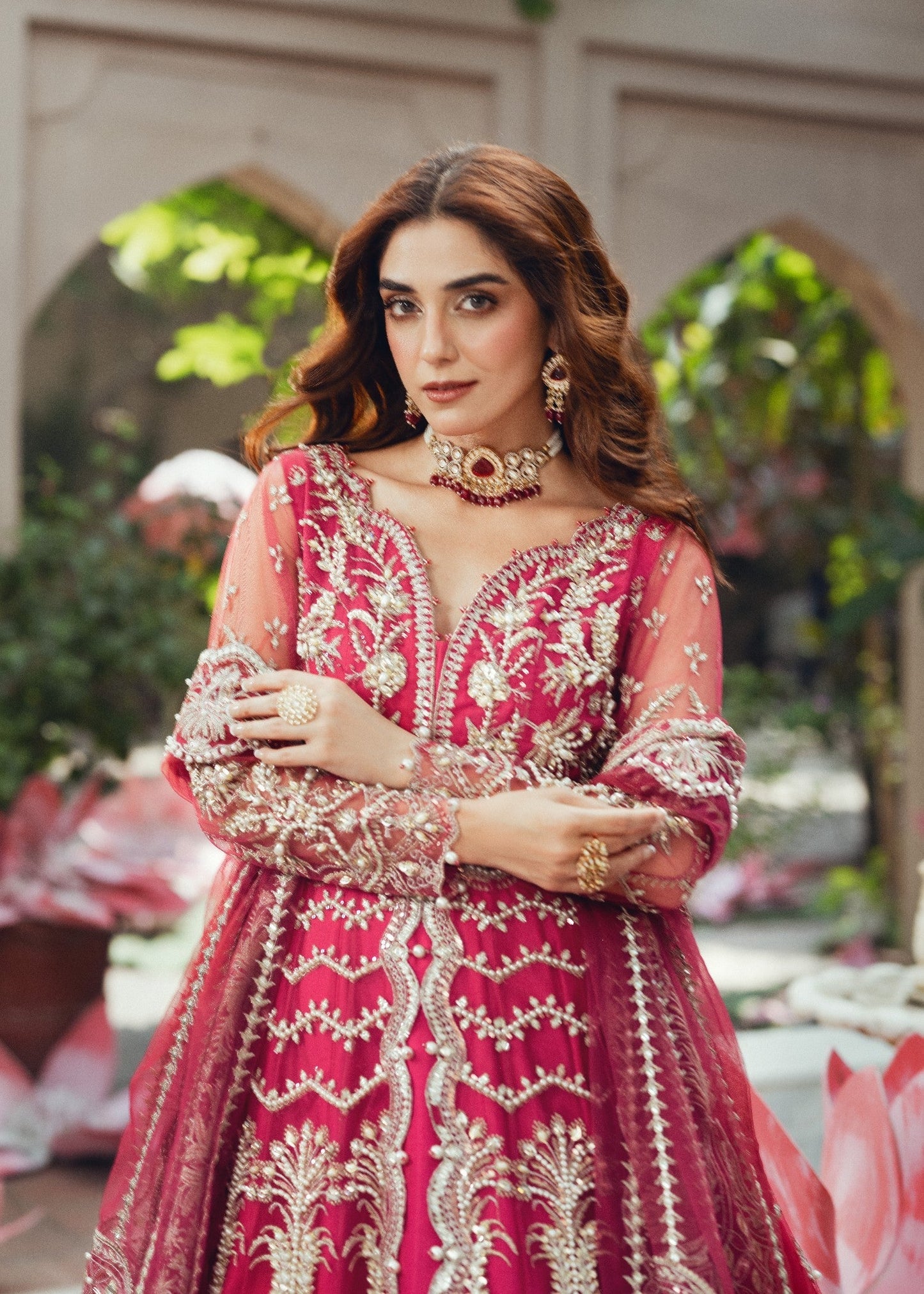 Maya Ali - Hannah Gown and Dupatta set | 60% OFF