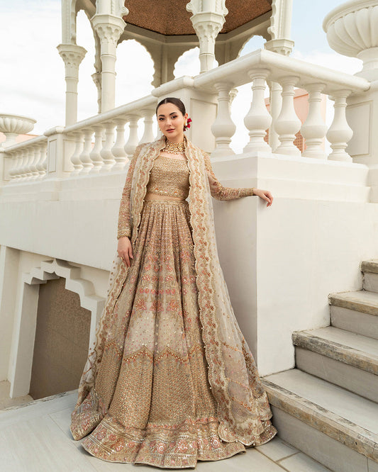 Hania Aamir - Jemina Choli Lehenga with Dupatta - COD | 20% OFF