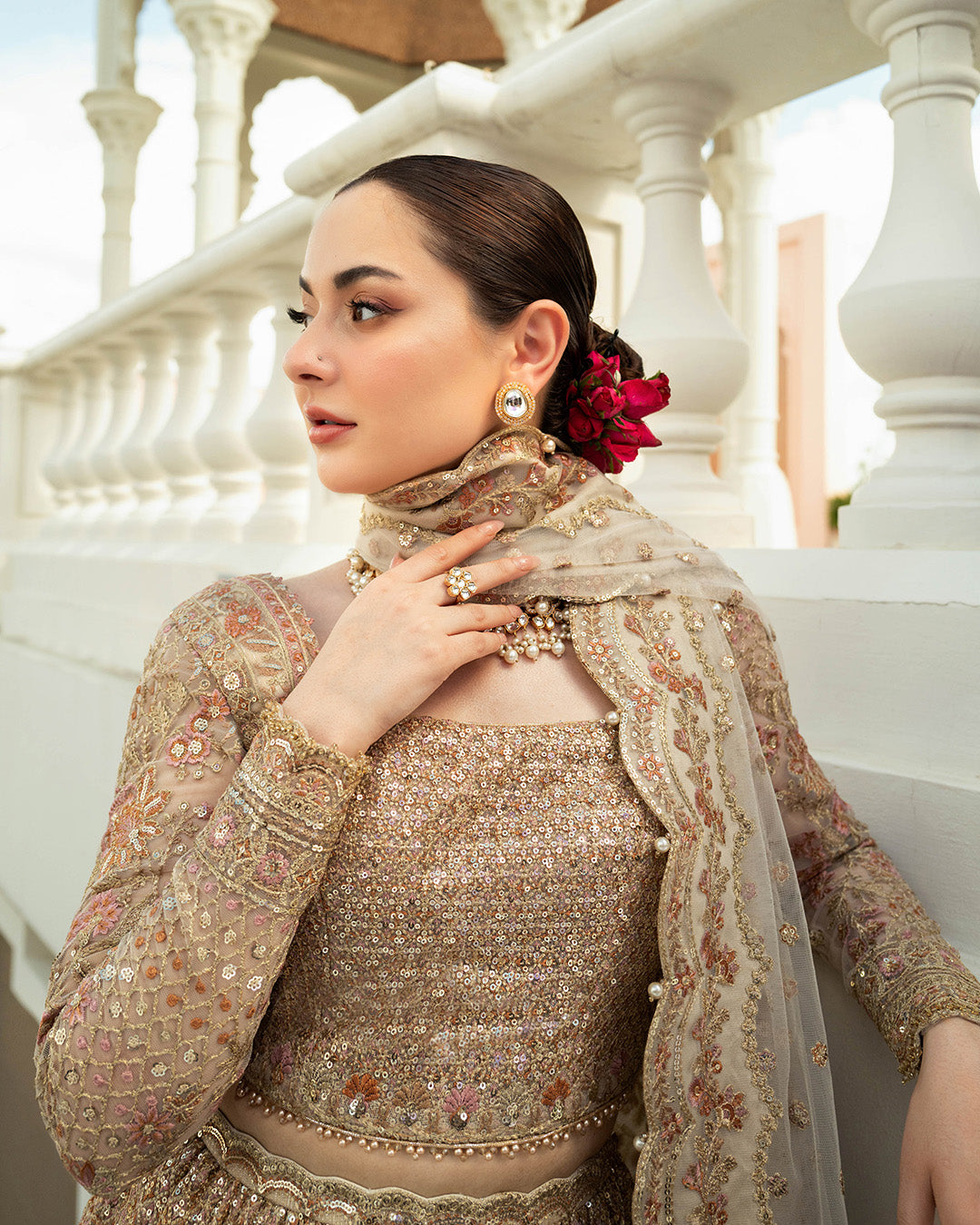 Hania Aamir - Jemina Choli Lehenga with Dupatta - COD | 20% OFF