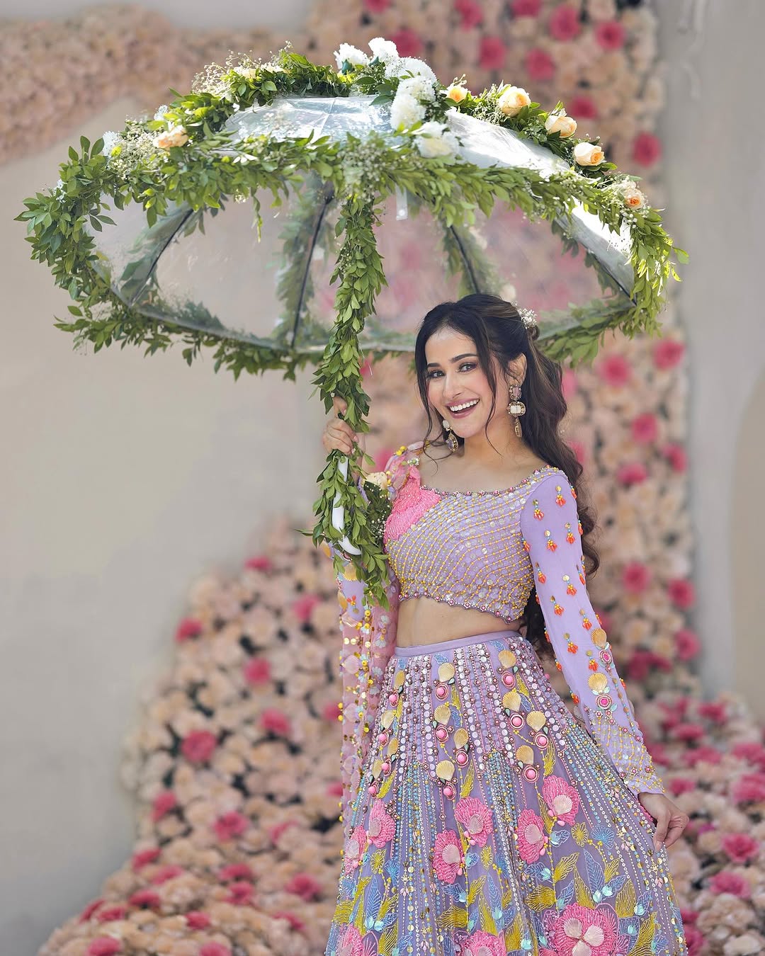 Lavender Sunlight Lehenga Choli Set | 75% OFF