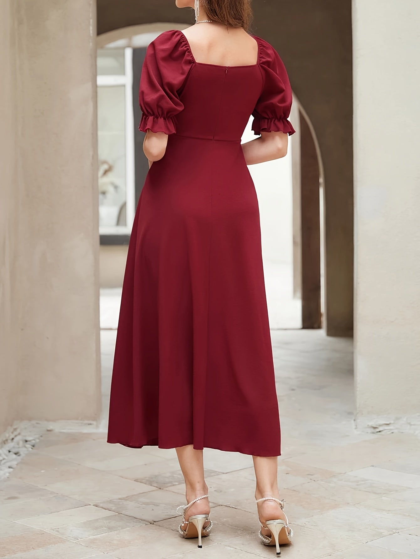 Solid Maroon maxi - COD