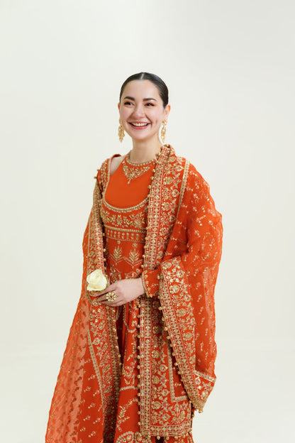 Hania Aamir - Denara Maxi, Pajama and Dupatta Dress | 60% OFF