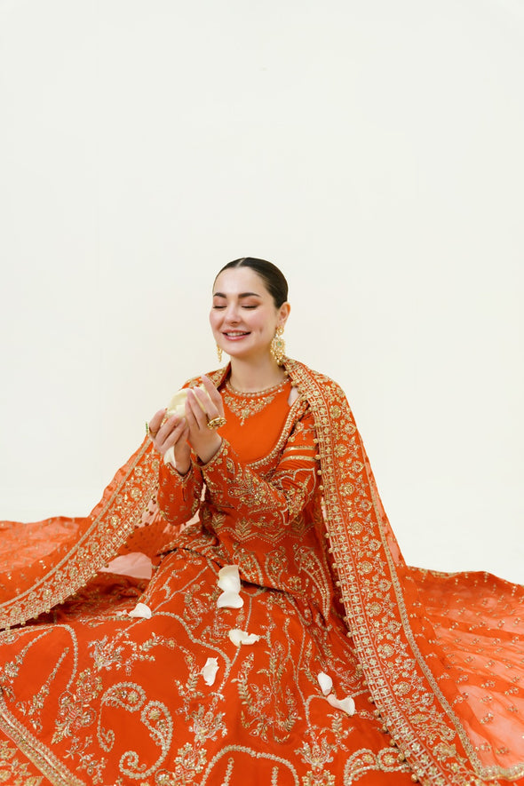 Hania Aamir - Denara Maxi, Pajama and Dupatta Dress | 60% OFF