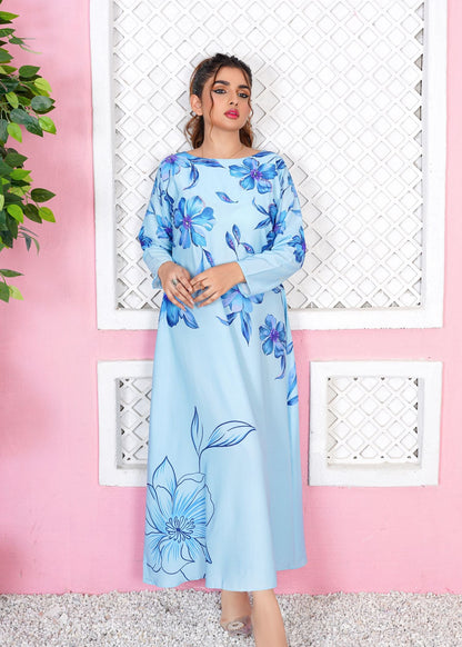 Hira Faisal - Aqua Maxi - COD | 20% OFF