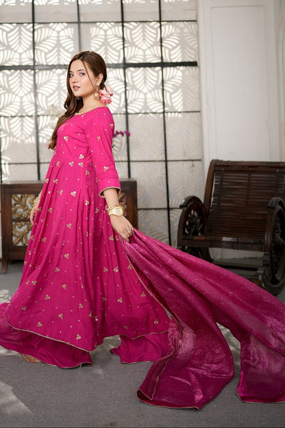 Rabeeca Khan - Olia Maxi, Flapper and Dupatta - COD | 40% OFF