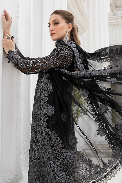 Alishba Abbasi - Embroidered Shirt, Trouser with Dupatta - COD | 50% OFF