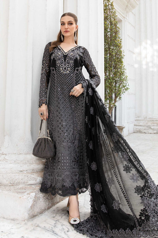 Alishba Abbasi - Embroidered Shirt, Trouser with Dupatta - COD | 50% OFF