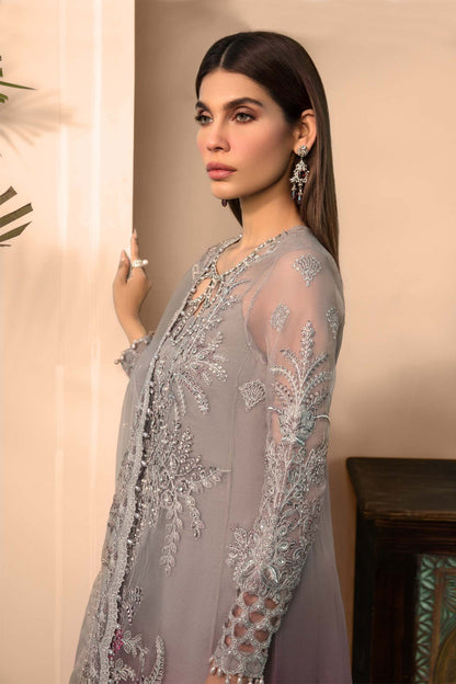 Sarah Khan - Heritage Shirt, Trouser with Dupatta - COD | 50% 0FF