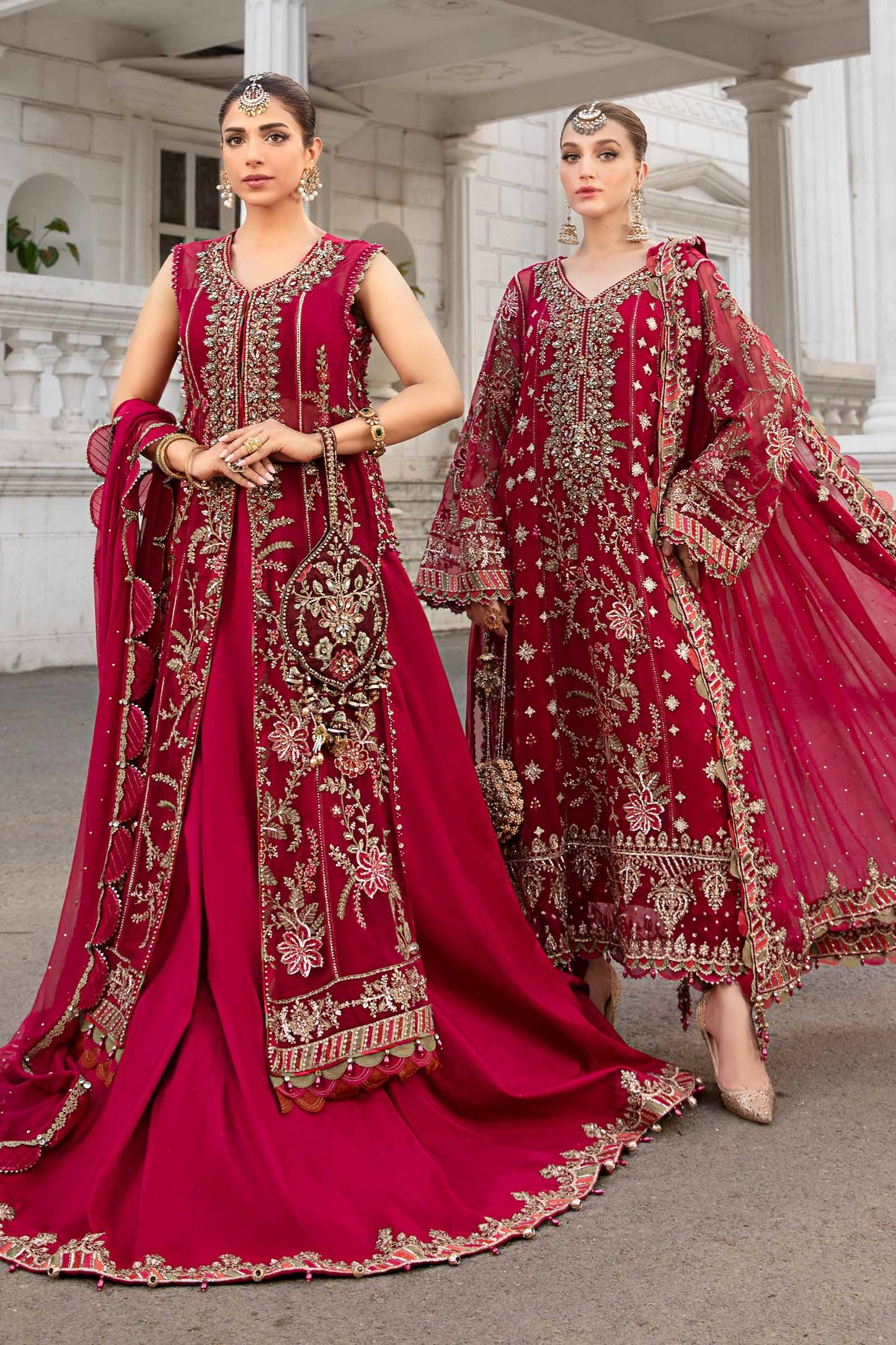 Alishba Abbasi - Miami Shirt, Flapper with Dupatta - COD | 60% OFF