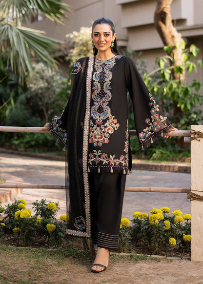 Laiba Khan x Sarah Khan -  Nina Shirt, Trouser and Dupatta - COD | 40% OFF