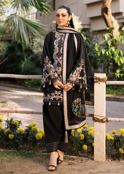 Laiba Khan x Sarah Khan -  Nina Shirt, Trouser and Dupatta - COD | 40% OFF