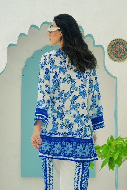 Laiba Khan - Vintage Shirt and Trouser - COD | 30% OFF