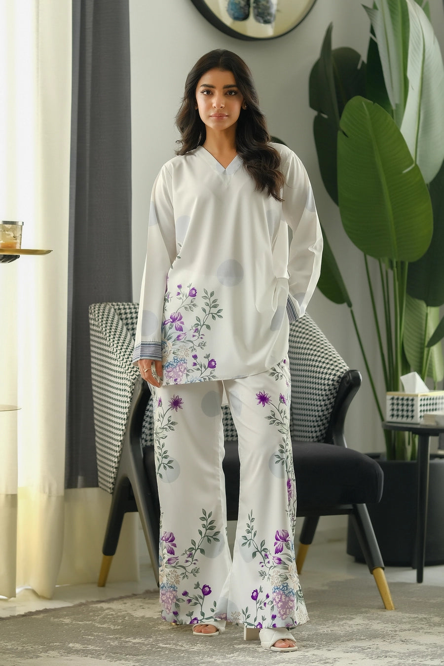 Hania Aamir - wyari Shirt and Trouser - COD | 20% OFF