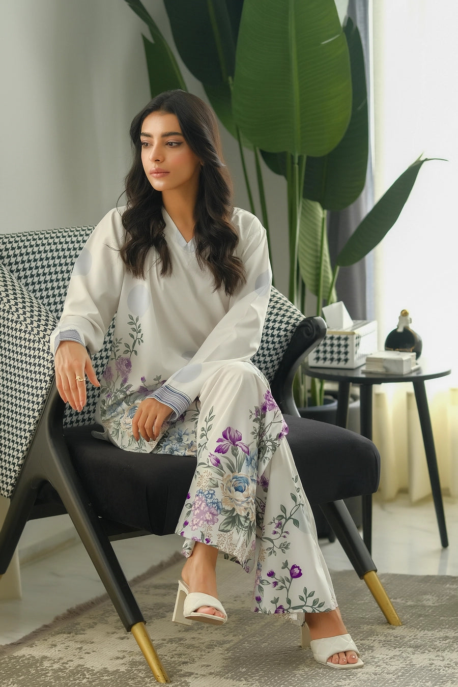 Hania Aamir - wyari Shirt and Trouser - COD | 20% OFF