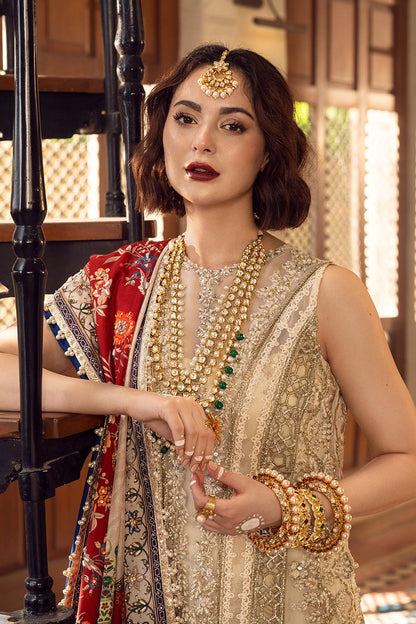 Hania Aamir - Dien Shirt, Flapper with Dupatta - COD | 20% OFF