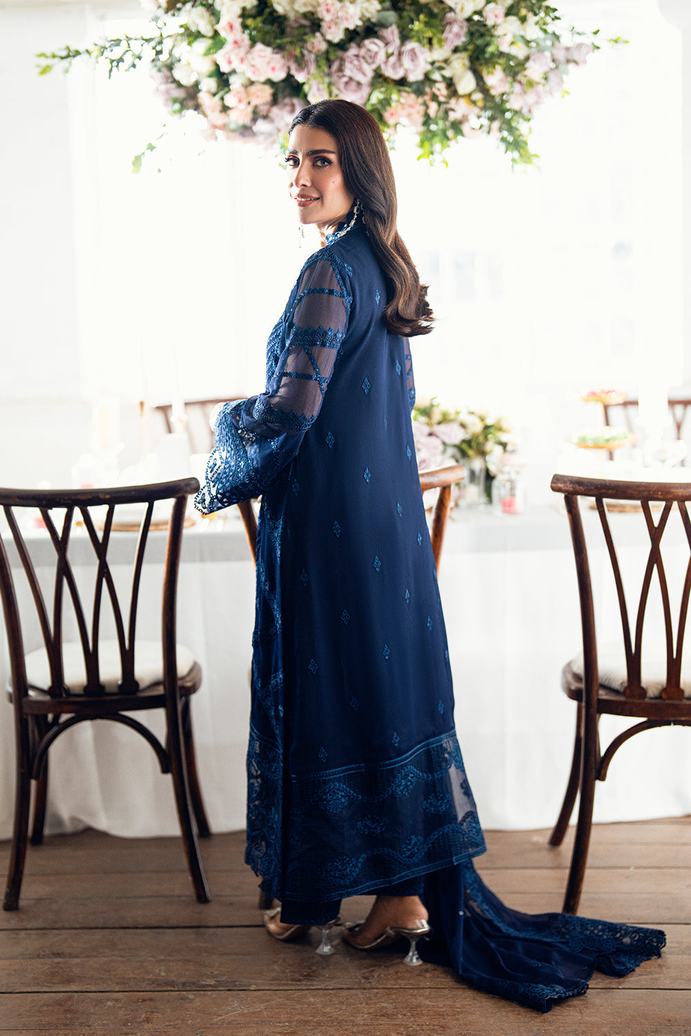 Ayeza Khan - Shirt Trouser and Dupatta - COD | 50% OFF