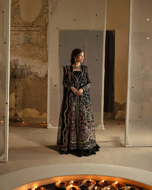 Syra Yousuf - Meera Long Shirt, Trouser and Dupatta set | 50% OFF