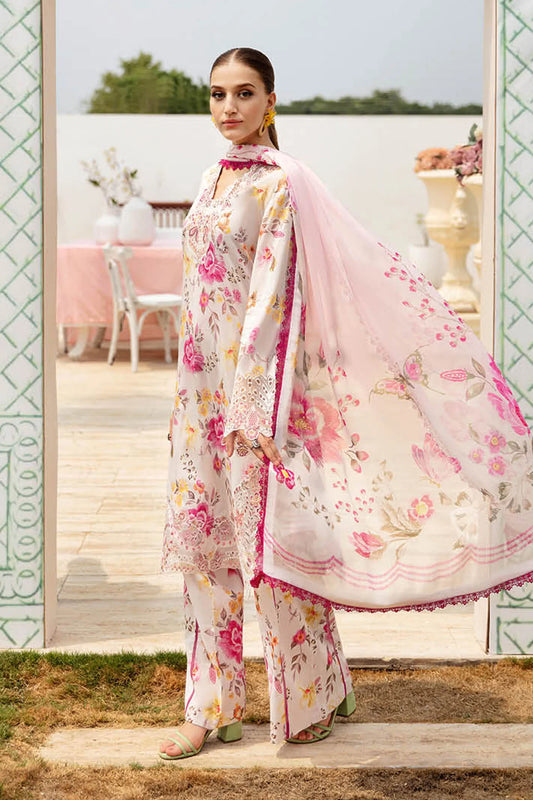 Alishba Abbasi - Eya Shirt, Trouser with Dupatta - COD | 30% OFF