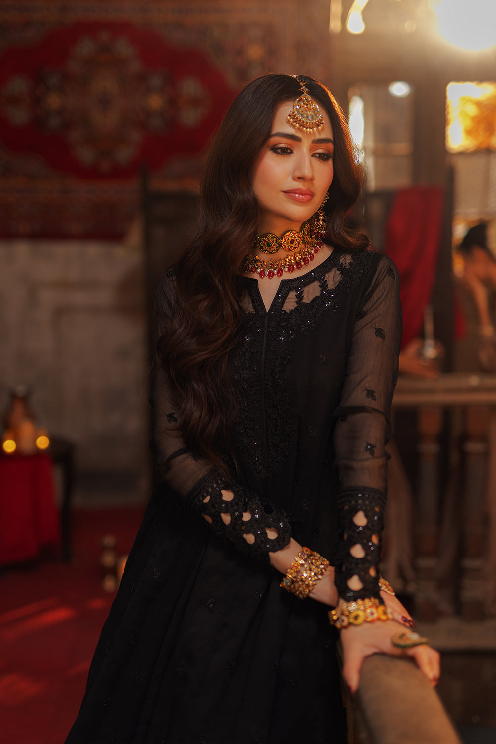 Sana Javed - Noir Majesty Set | 30% OFF